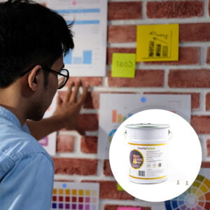 Magnetic plaster