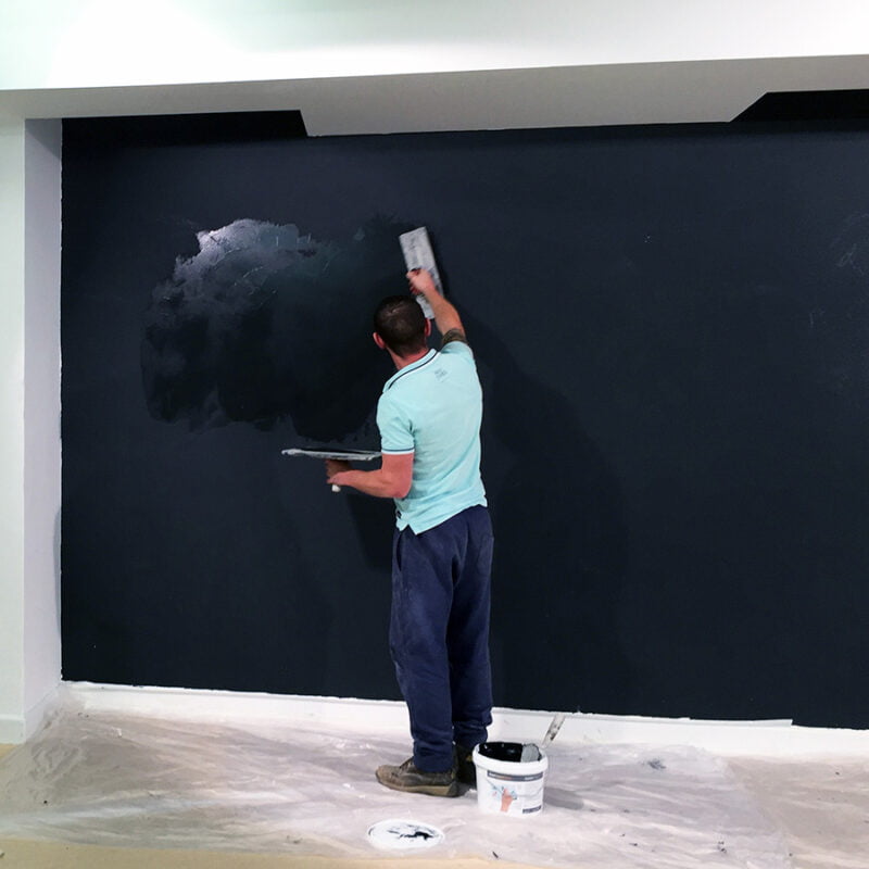 Magnetic plaster application on any surface