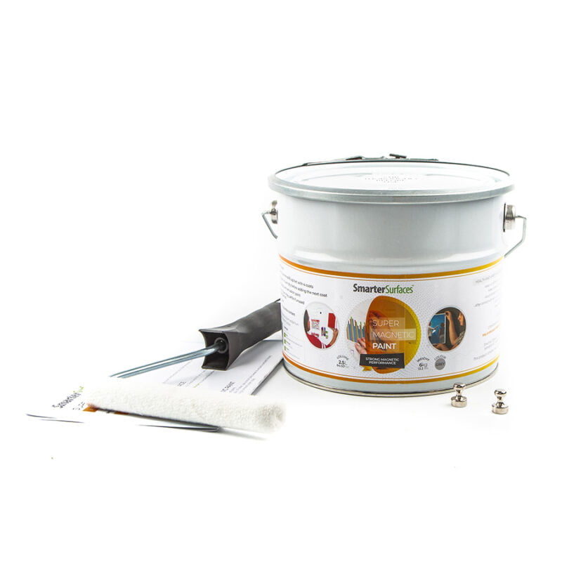 Kit de Pintura Súper Magnética para paredes.