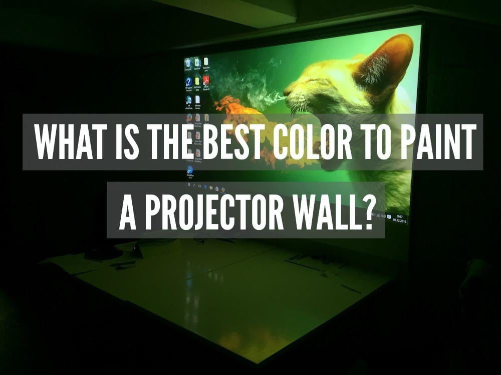 ¿Qué pintura proyección elegir?